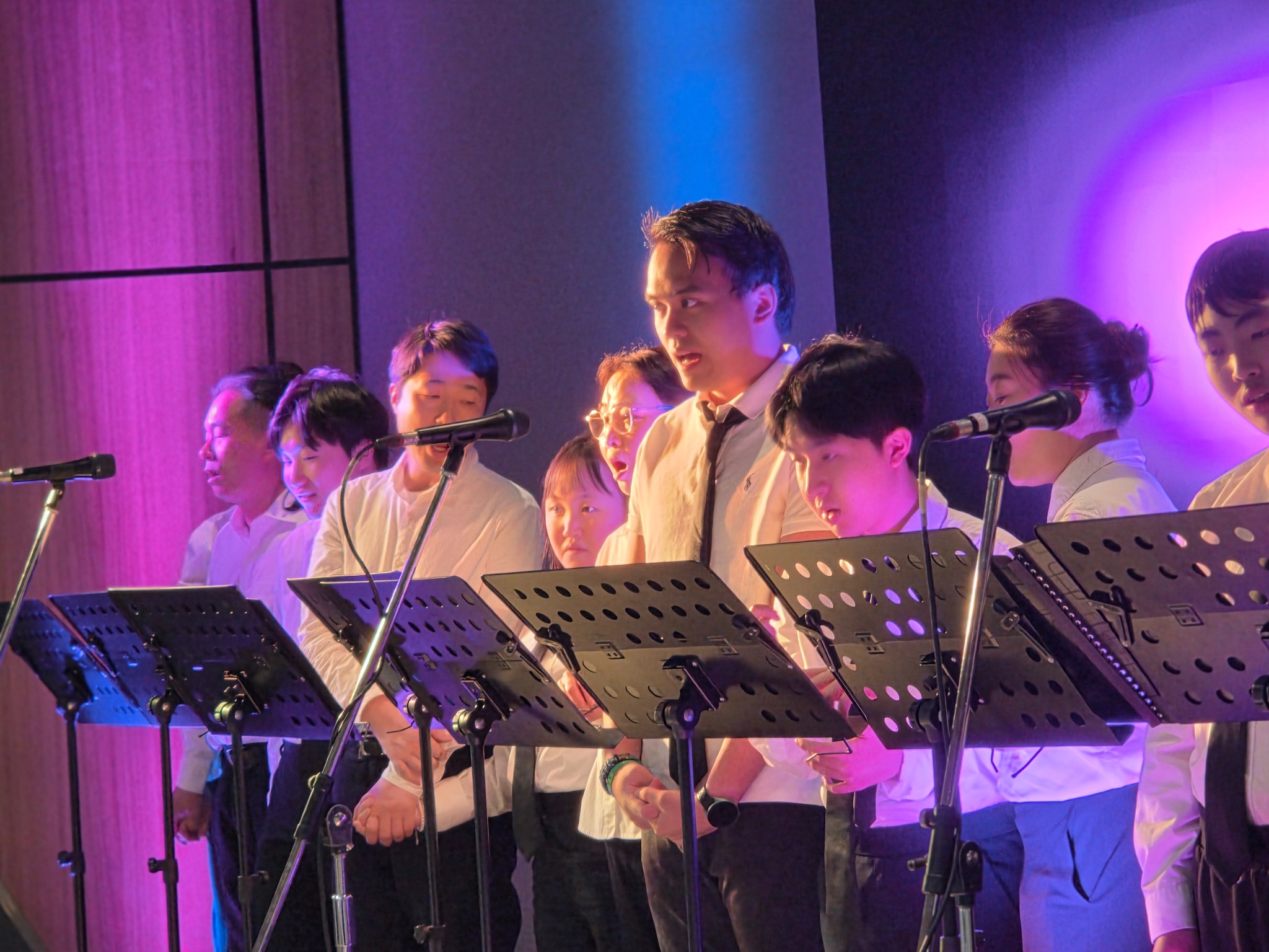Members of Eben Inclusive Community Choir performing together